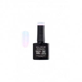 Ημιμόνιμο βερνίκι ELIXIR SEMIGEL 961 white mermaid 8ml